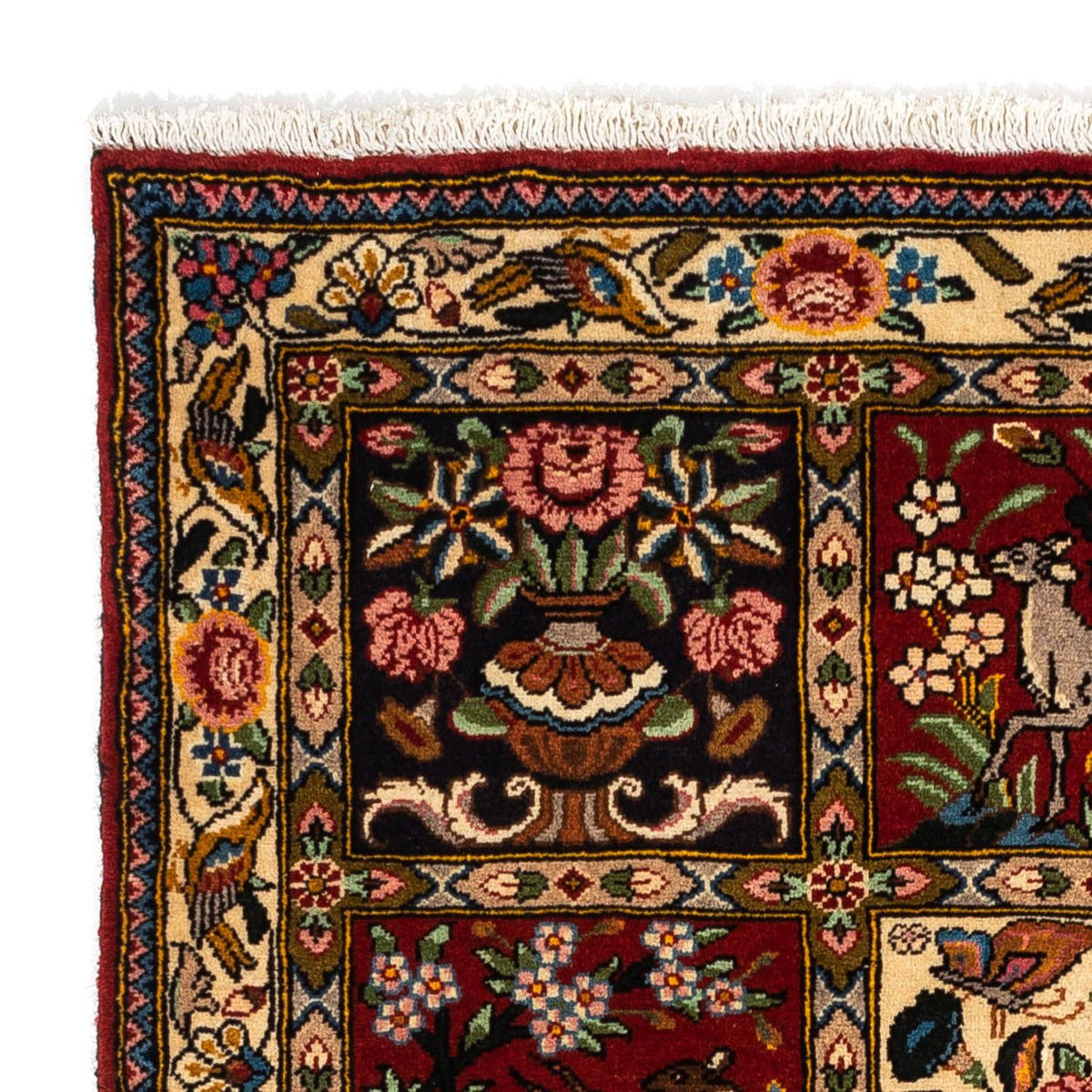 Perski dywan - Nomadyczny - 148 x 103 cm - ciemna czerwień