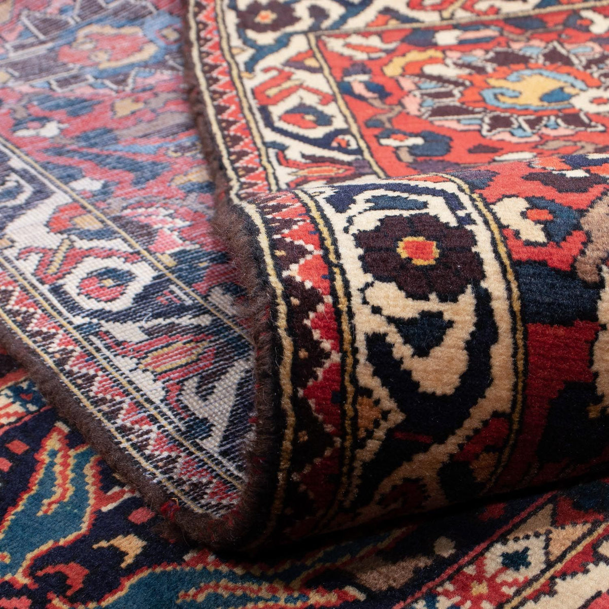 Perski dywan - Nomadyczny - 358 x 261 cm - ciemna czerwień