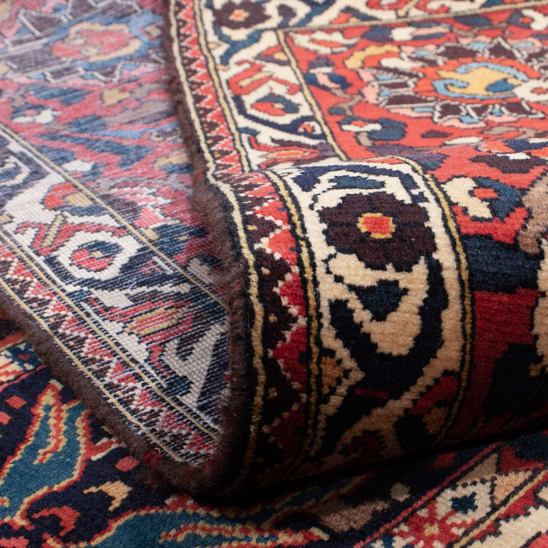 Perski dywan - Nomadyczny - 358 x 261 cm - ciemna czerwień