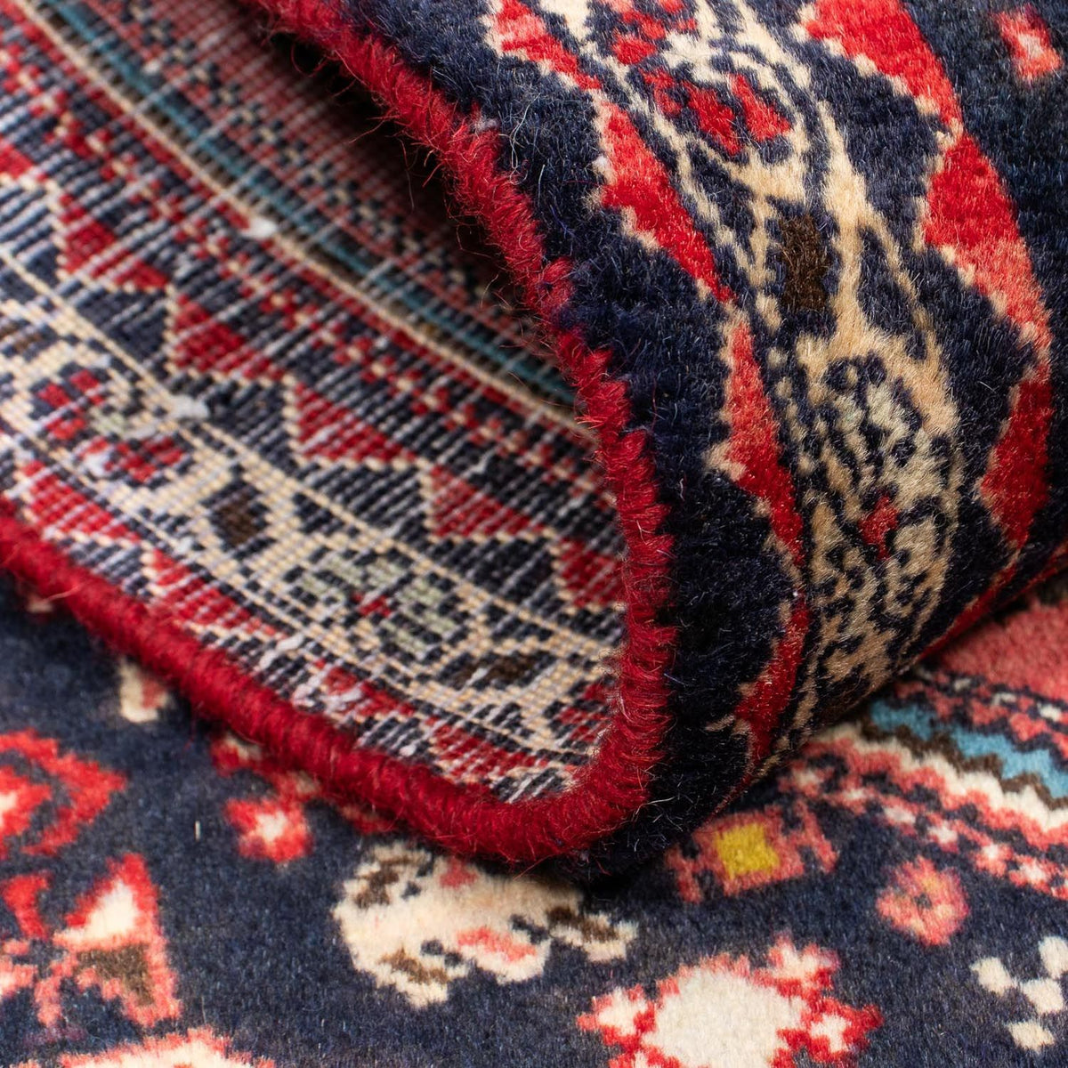 Perski dywan - Nomadyczny - 120 x 72 cm - jasna czerwień