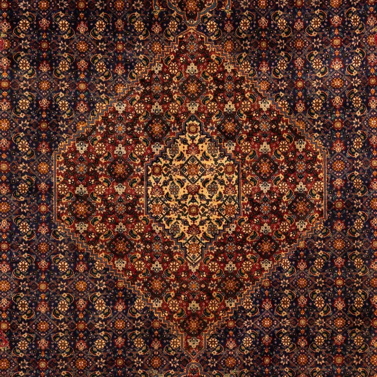 Dywan perski - Tabriz - Królewski - 282 x 199 cm - brązowy