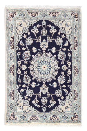 Dywan perski - Nain - 85 x 55 cm - ciemnoniebieski