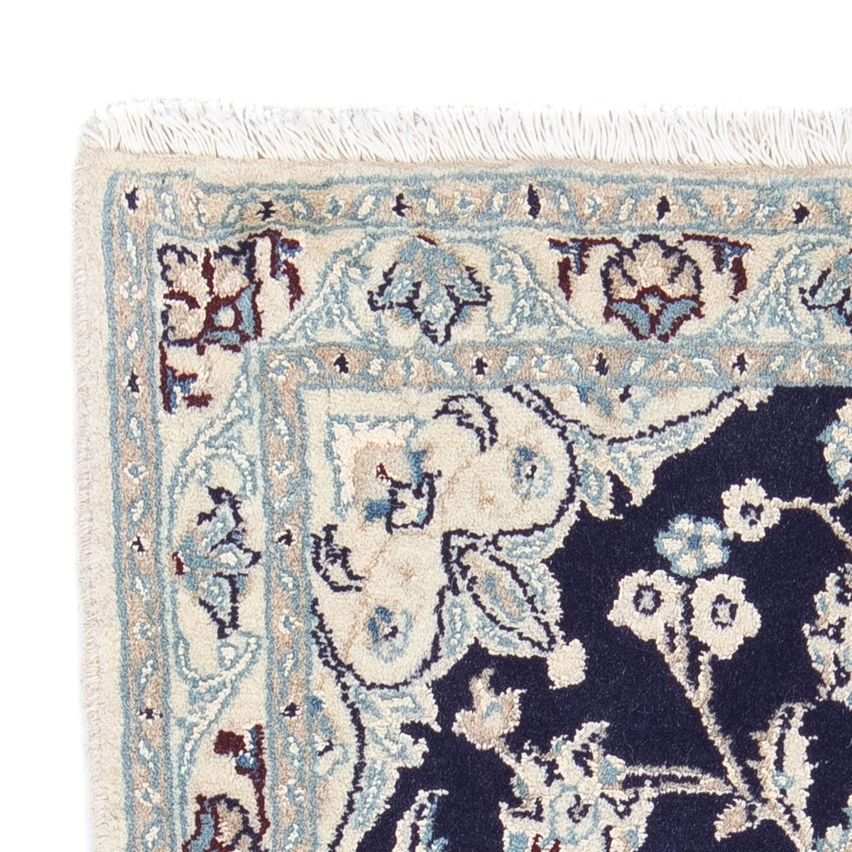 Dywan perski - Nain - 85 x 55 cm - ciemnoniebieski