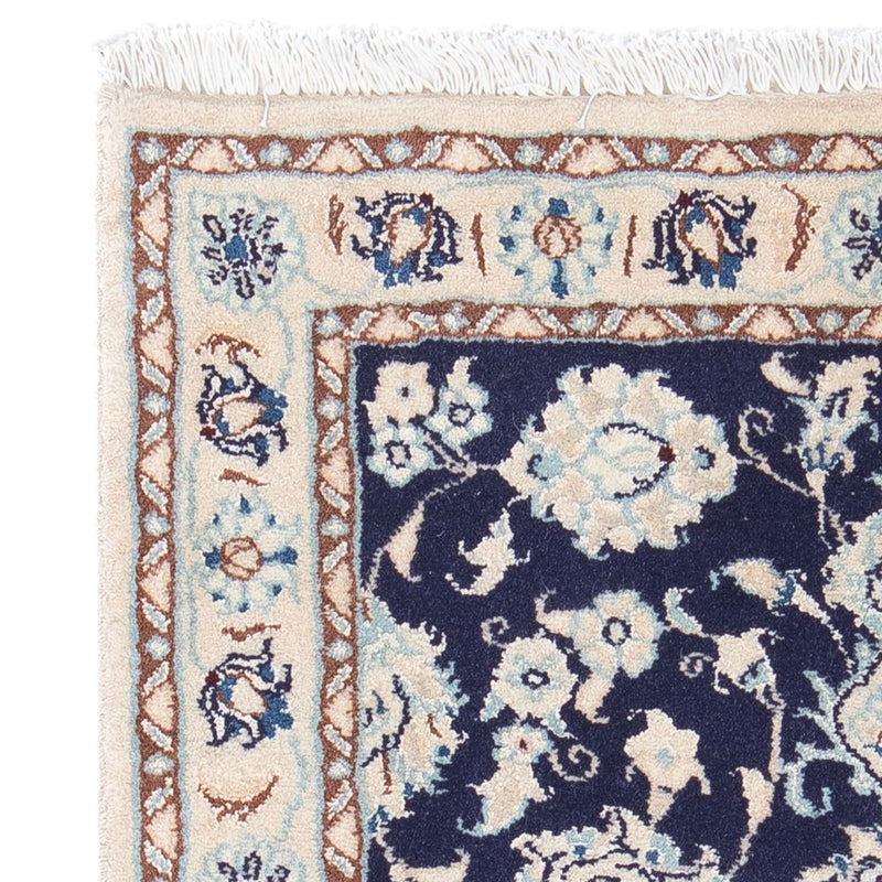 Dywan perski - Nain - Królewski - 85 x 55 cm - ciemnoniebieski