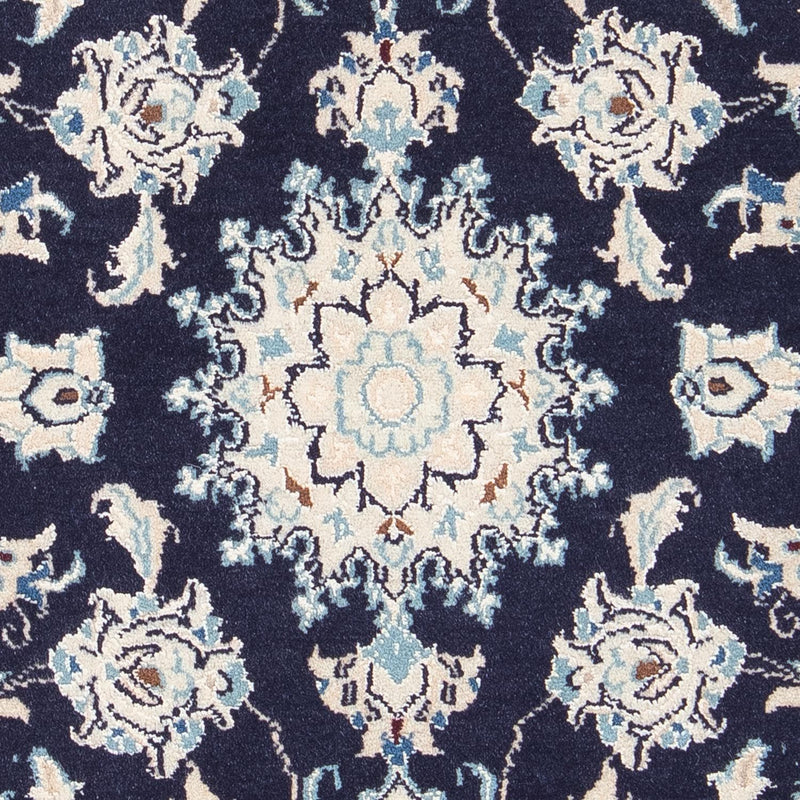 Dywan perski - Nain - 85 x 55 cm - ciemnoniebieski