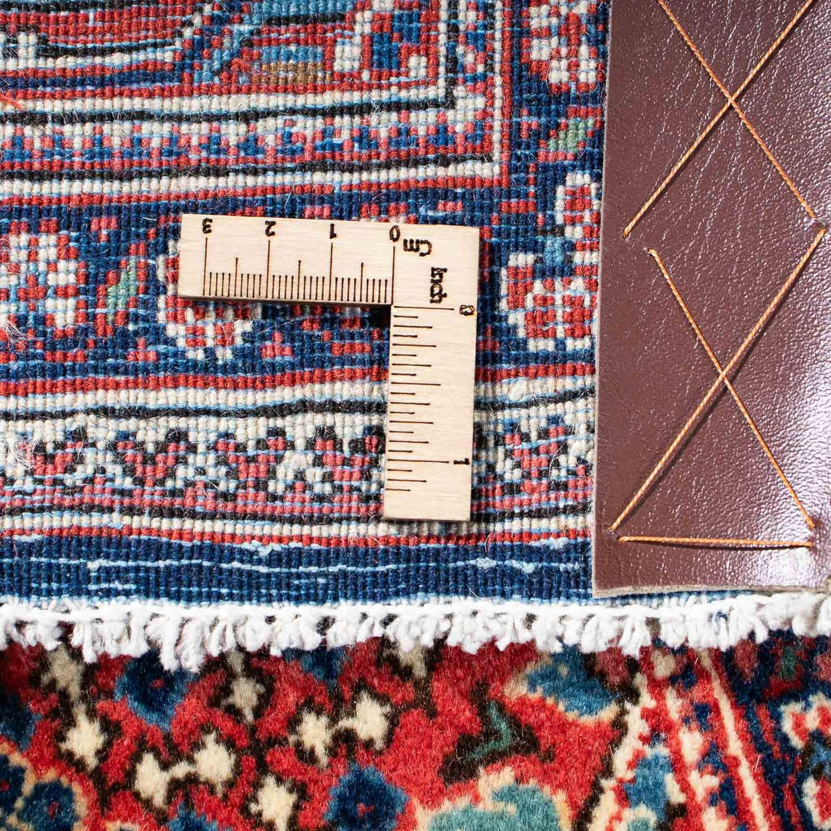 Dywan perski - Keshan - 206 x 132 cm - brązowy