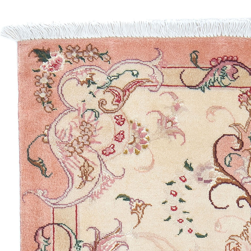 Dywan perski - Tabriz - Królewski - 90 x 60 cm - beżowy