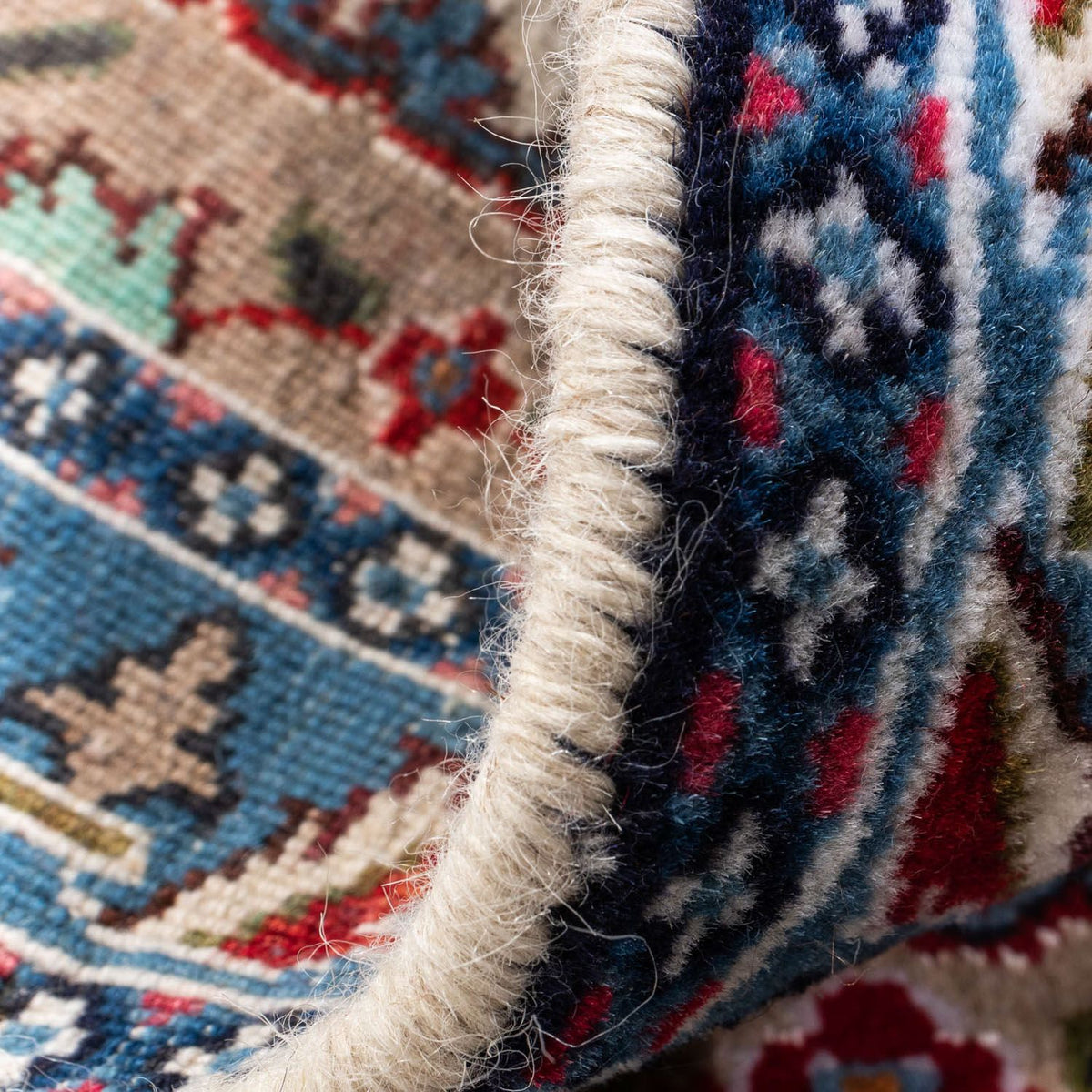 Dywan perski - Nain - 83 x 64 cm - beżowy