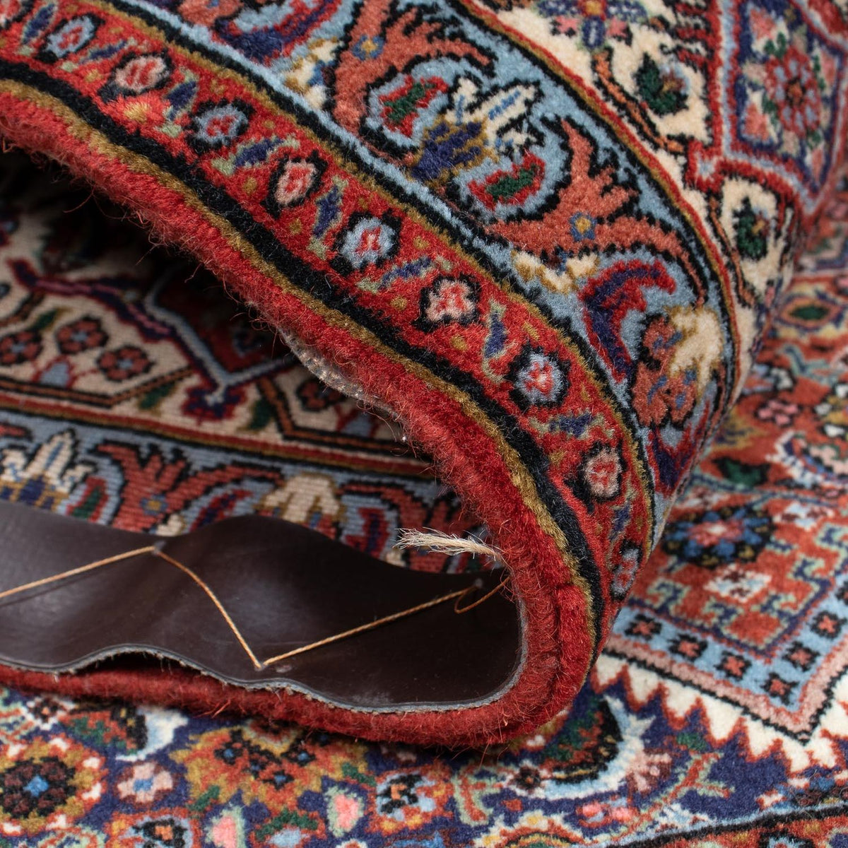 Dywan perski - Bijar - 197 x 133 cm - wielokolorowy