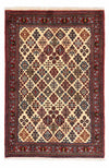 Meymeh Dywan 112x158cm - Dywan perski - Prostokątny / Beżowy / 112 x 158 cm Prostokątny