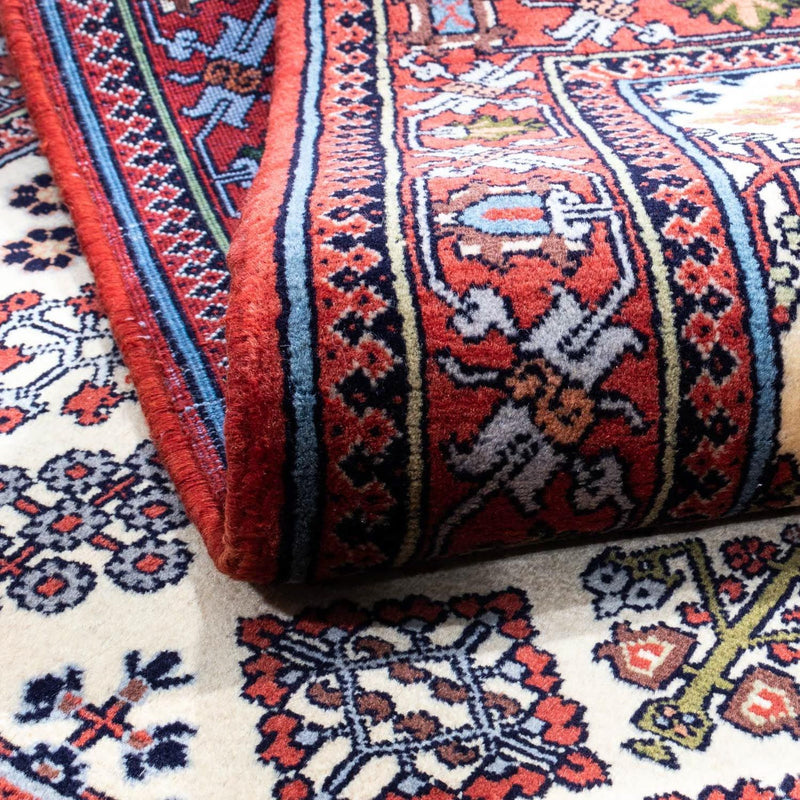 Perski dywan - Nomadyczny - 158 x 112 cm - beżowy