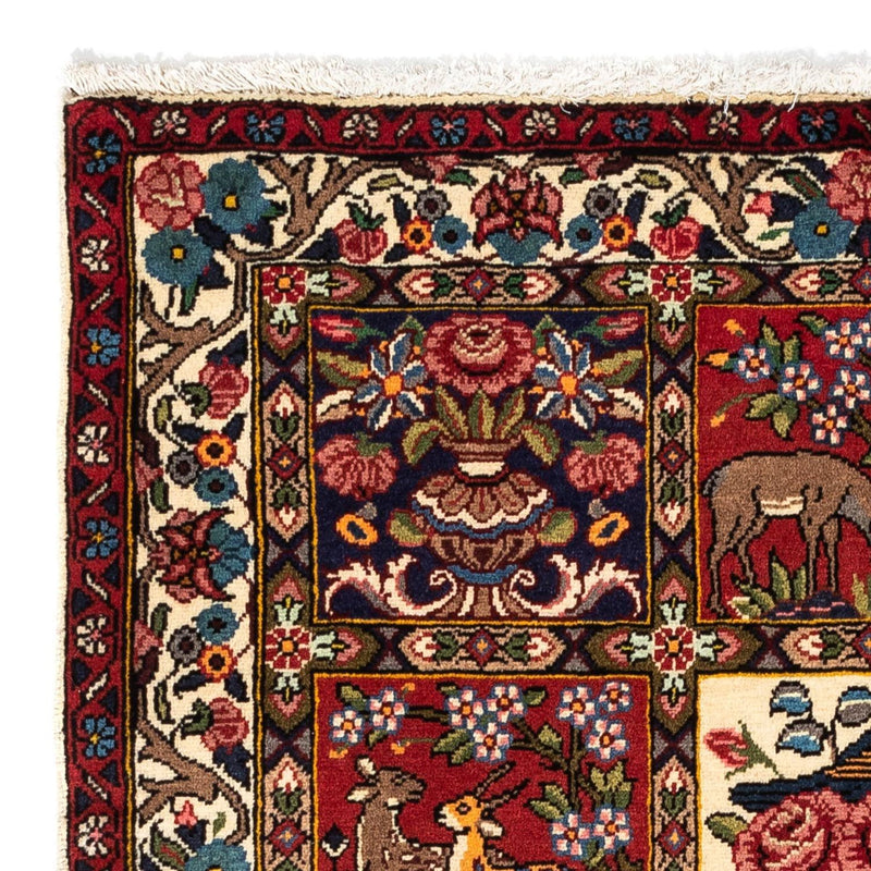 Perski dywan - Nomadyczny - 154 x 106 cm - ciemna czerwień