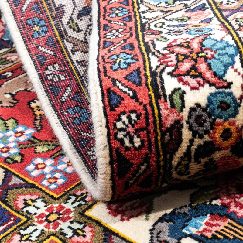 Perski dywan - Nomadyczny - 154 x 106 cm - ciemna czerwień