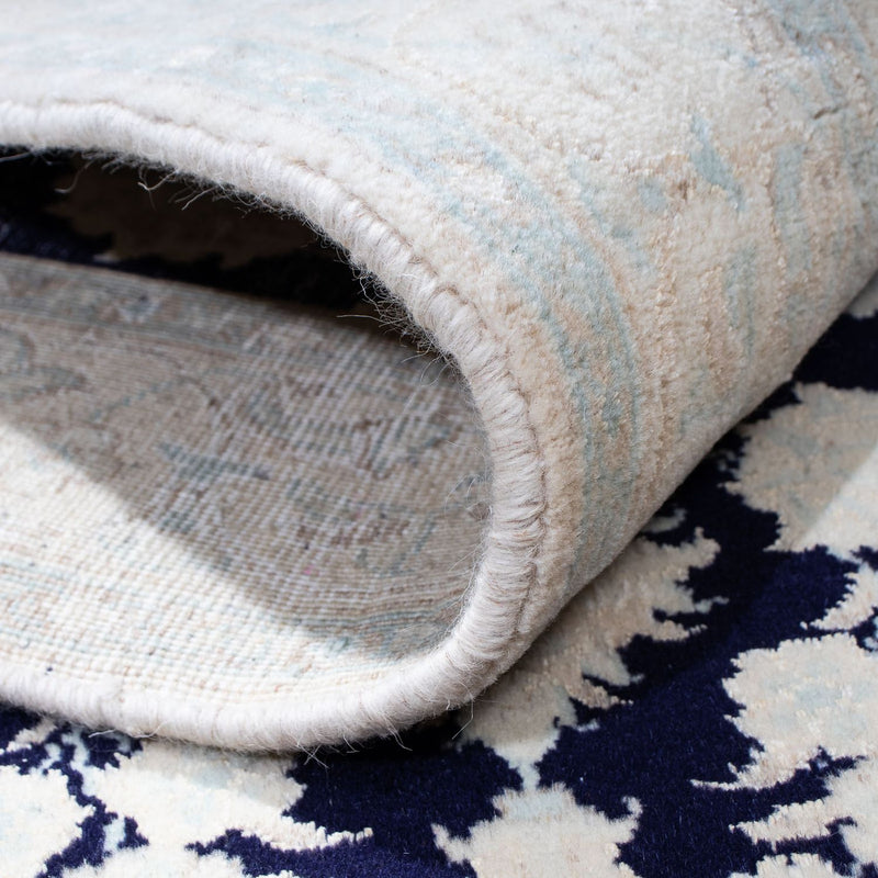 Dywan perski - Nain - Królewski - 198 x 123 cm - beżowy