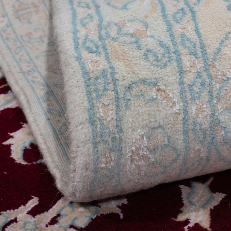 Dywan perski - Nain - Królewski - 293 x 200 cm - ciemna czerwień