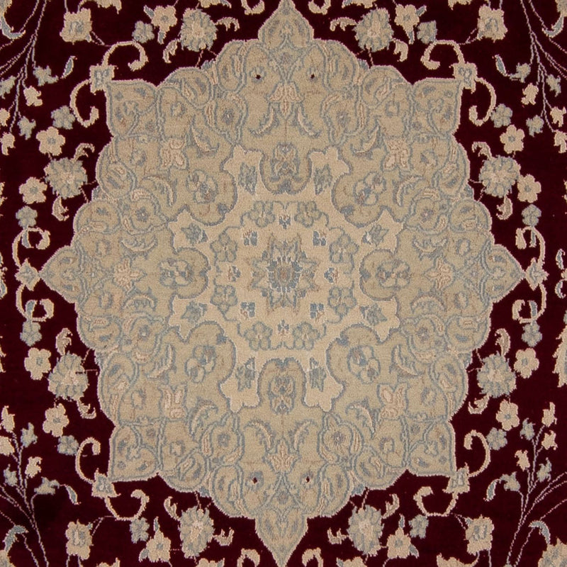 Dywan perski - Nain - 341 x 248 cm - ciemna czerwień