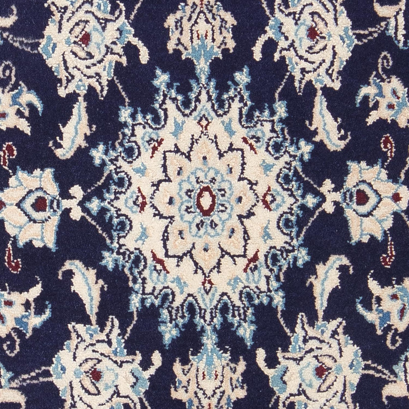 Dywan perski - Nain - Królewski - 94 x 56 cm - ciemnoniebieski