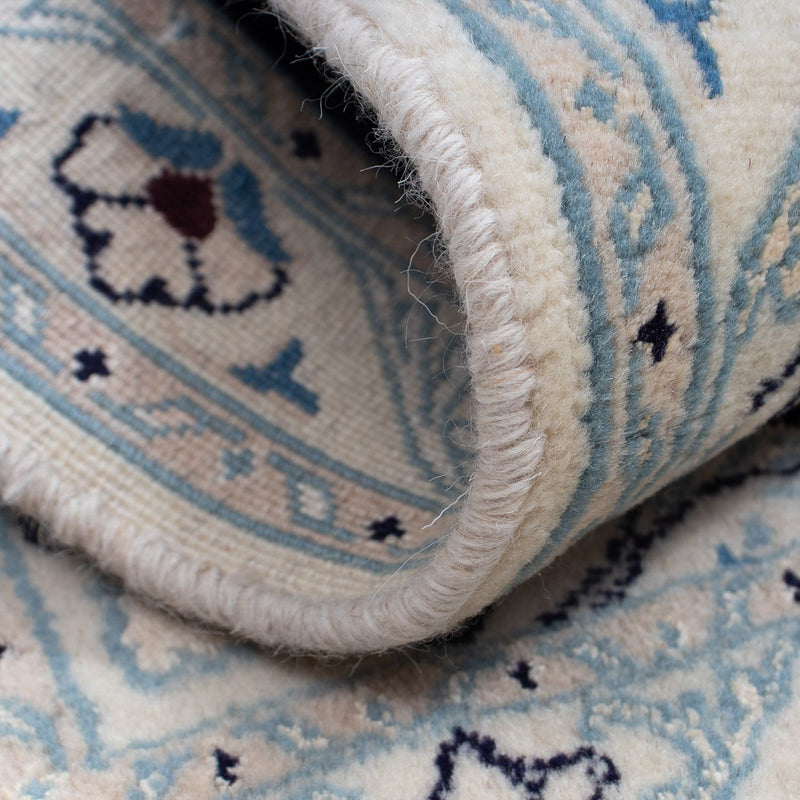 Dywan perski - Nain - Królewski - 86 x 57 cm - ciemnoniebieski