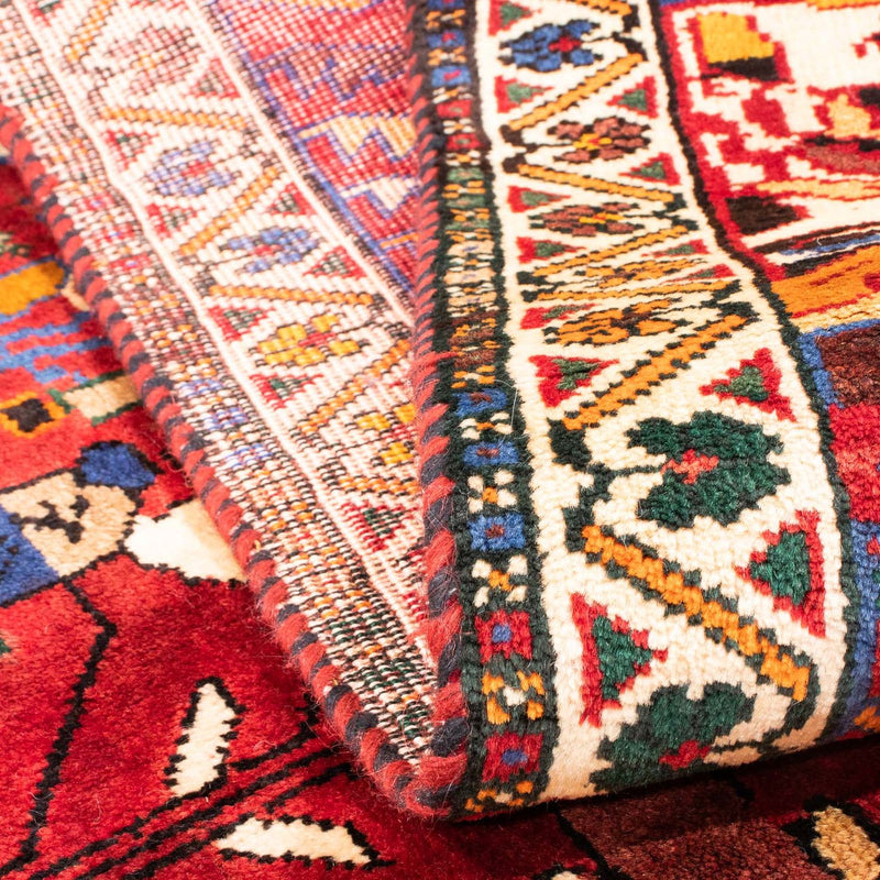 Perski dywan - Nomadyczny - 150 x 104 cm - ciemna czerwień