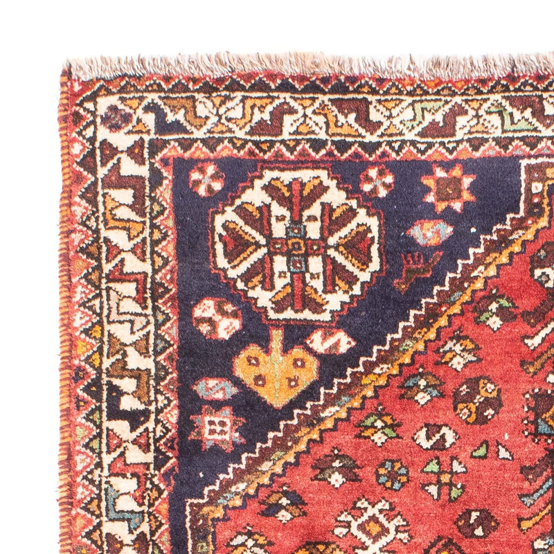 Perski dywan - Nomadyczny - 162 x 112 cm - ciemna czerwień