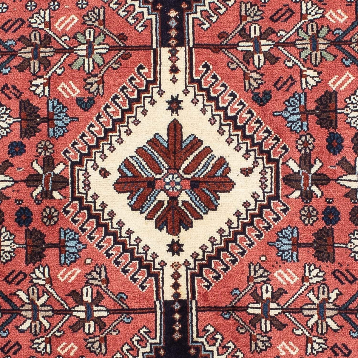 Perski dywan - Nomadyczny - 151 x 102 cm - ciemnoniebieski