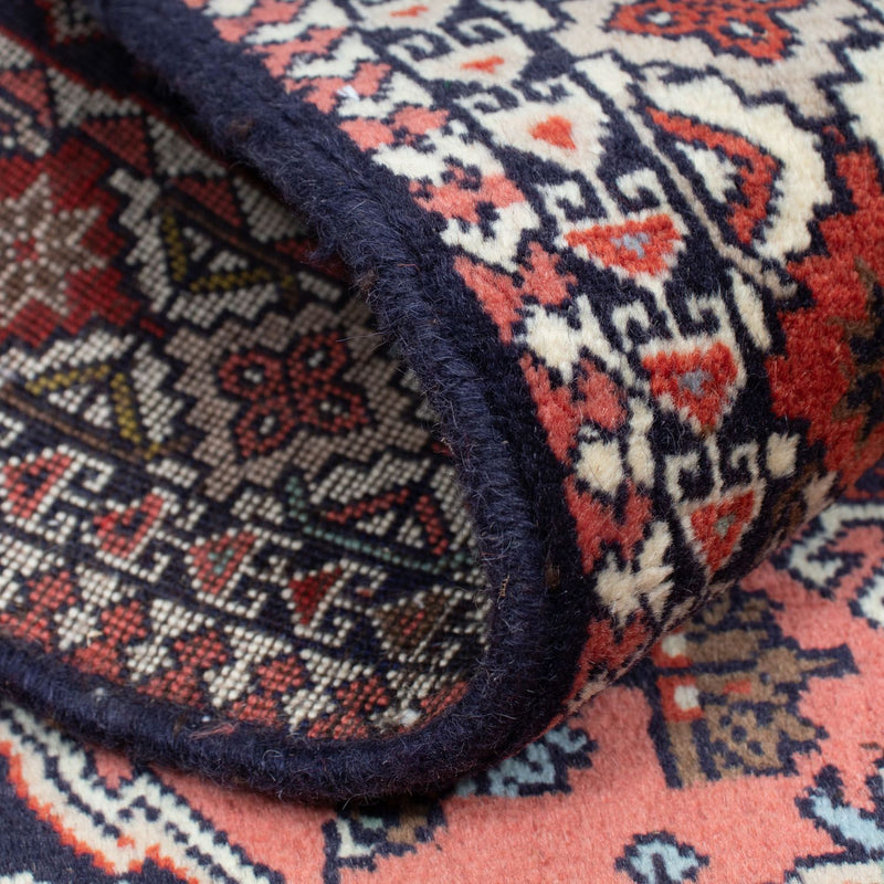 Perski dywan - Nomadyczny - 148 x 103 cm - ciemnoniebieski