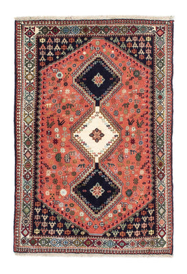 Perski dywan - Nomadyczny - 150 x 101 cm - ciemnoniebieski