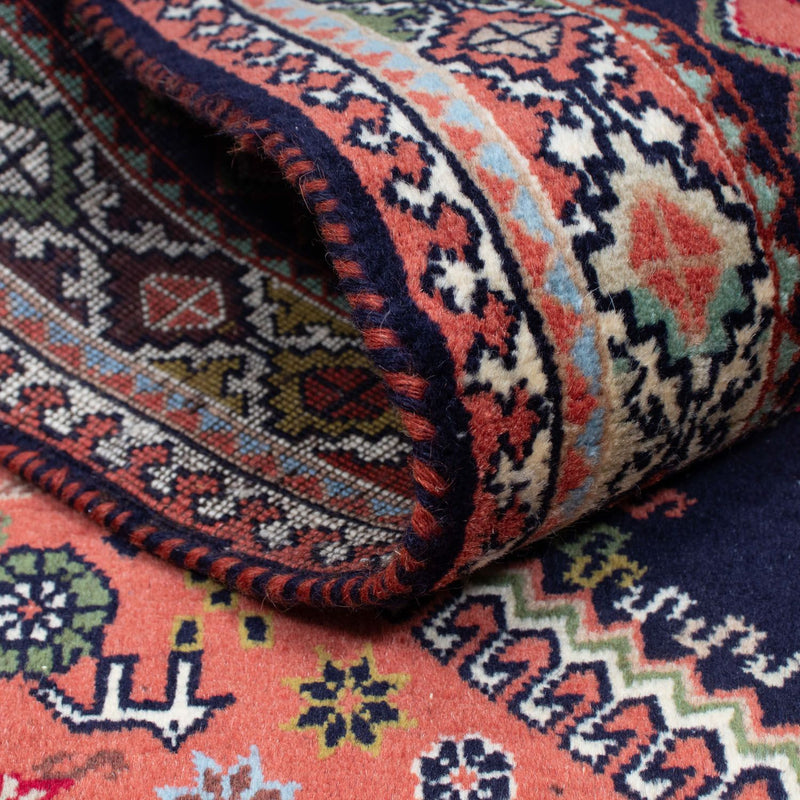 Perski dywan - Nomadyczny - 150 x 101 cm - ciemnoniebieski