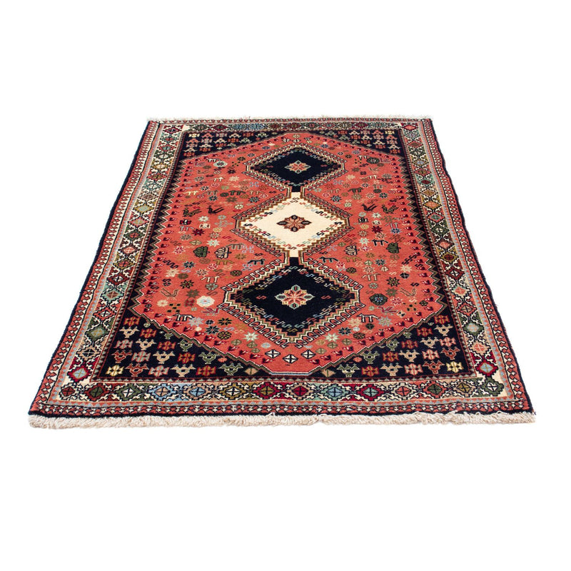 Perski dywan - Nomadyczny - 150 x 101 cm - ciemnoniebieski