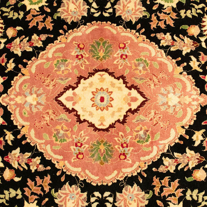 Dywan perski - Tabriz - Królewski - 160 x 100 cm - czarny