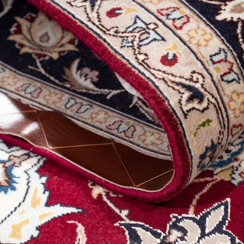 Dywan perski - Tabriz - Królewski - 195 x 153 cm - ciemna czerwień