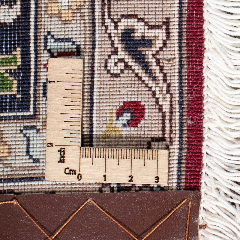 Dywan perski - Tabriz - Królewski - 195 x 153 cm - ciemna czerwień