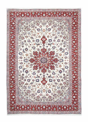 Dywan perski - Tabriz - Królewski - 300 x 204 cm - beżowy