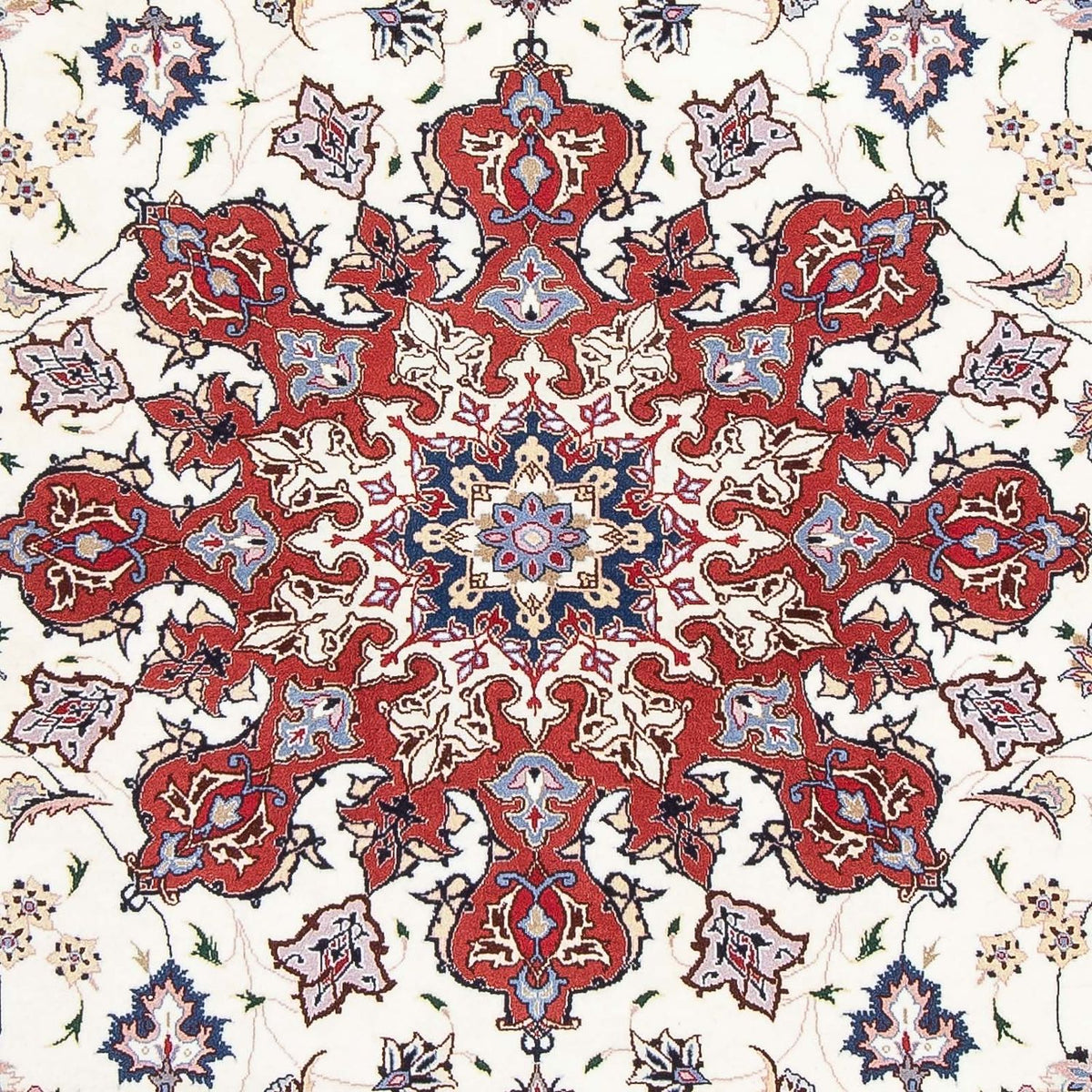 Dywan perski - Tabriz - Królewski - 300 x 204 cm - beżowy