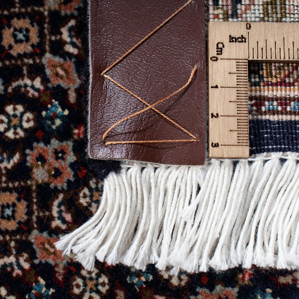 Dywan perski - Tabriz - 295 x 203 cm - ciemnoniebieski