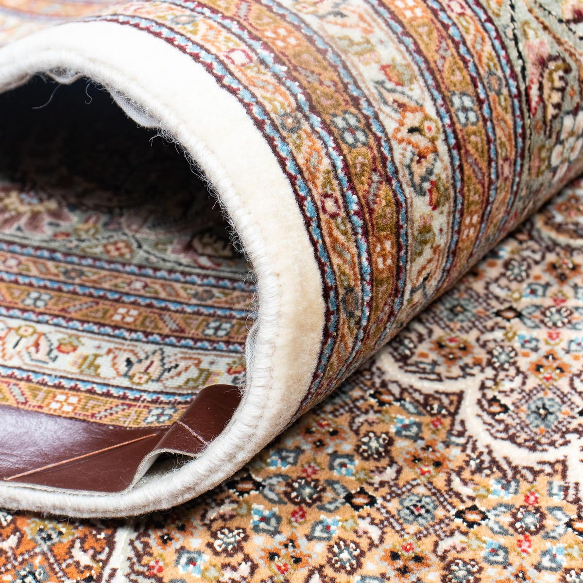 Dywan perski - Tabriz - 363 x 250 cm - jasnobrązowy