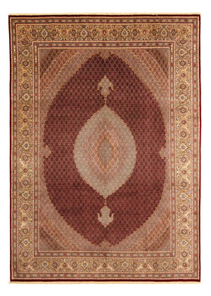 Dywan perski - Tabriz - 400 x 298 cm - ciemna czerwień