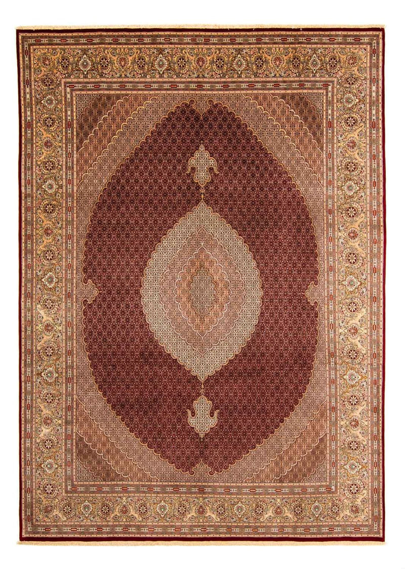 Dywan perski - Tabriz - 400 x 298 cm - ciemna czerwień