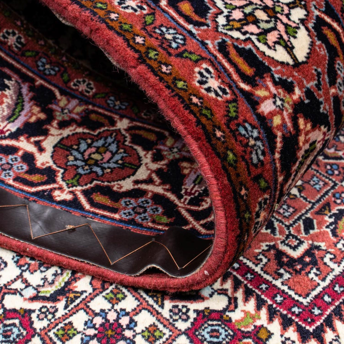 Dywan perski - Bijar - 202 x 140 cm - czerwony