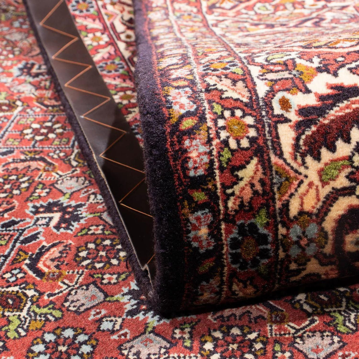 Dywan perski - Bijar - 251 x 172 cm - jasna czerwień