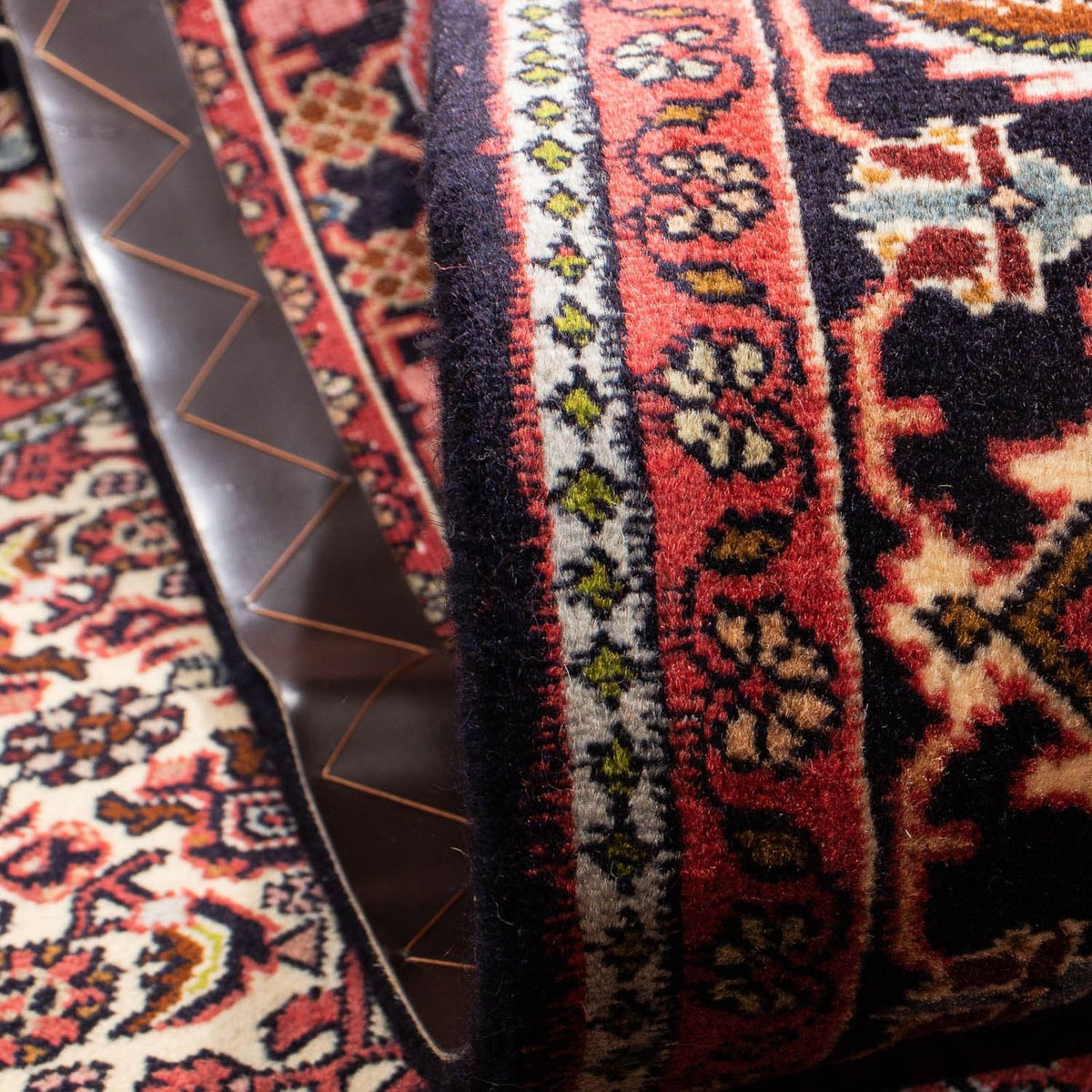 Dywan perski - Bijar - 240 x 170 cm - jasna czerwień