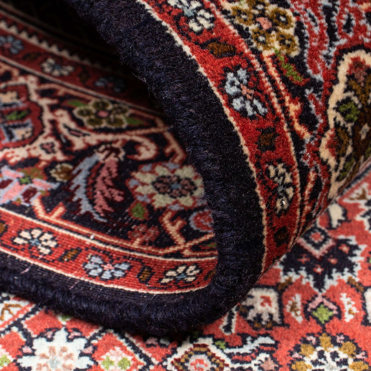 Dywan perski - Bijar - 228 x 139 cm - czerwony