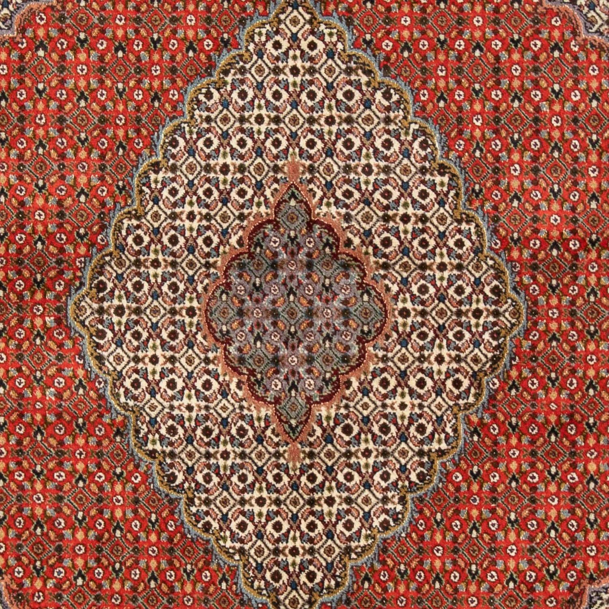 Dywan perski - Tabriz - 200 x 150 cm - ciemna czerwień