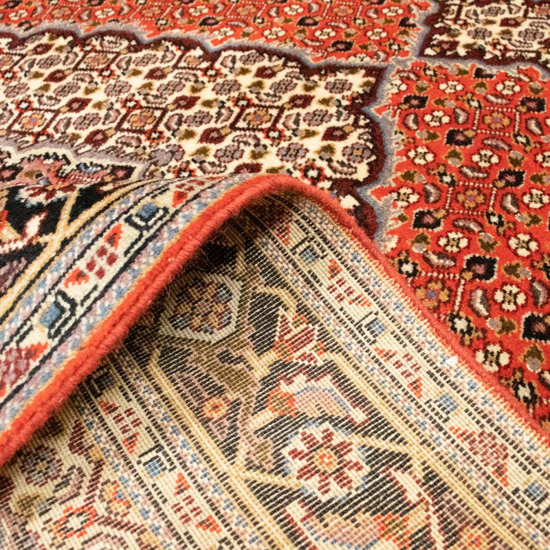 Dywan perski - Tabriz - Królewski - 197 x 148 cm - rdza