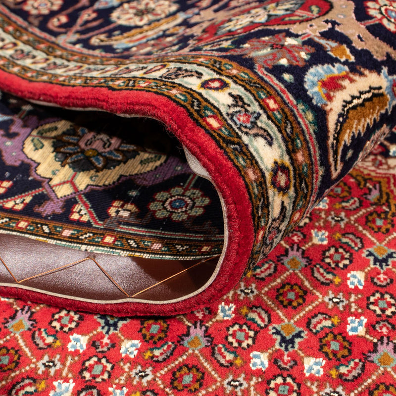 Dywan perski - Tabriz kwadratowy  - 203 x 200 cm - czerwony