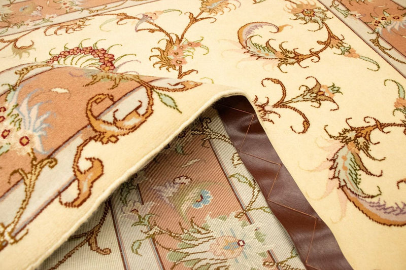 Dywan perski - Tabriz - Królewski - 162 x 103 cm - beżowy