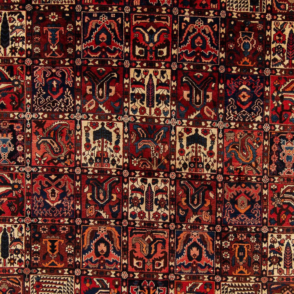 Perski dywan - Nomadyczny - 374 x 305 cm - wielokolorowy