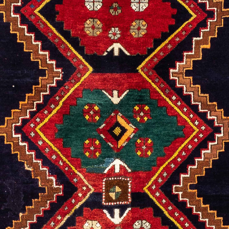 Perski dywan - Nomadyczny - 295 x 156 cm - ciemnoniebieski