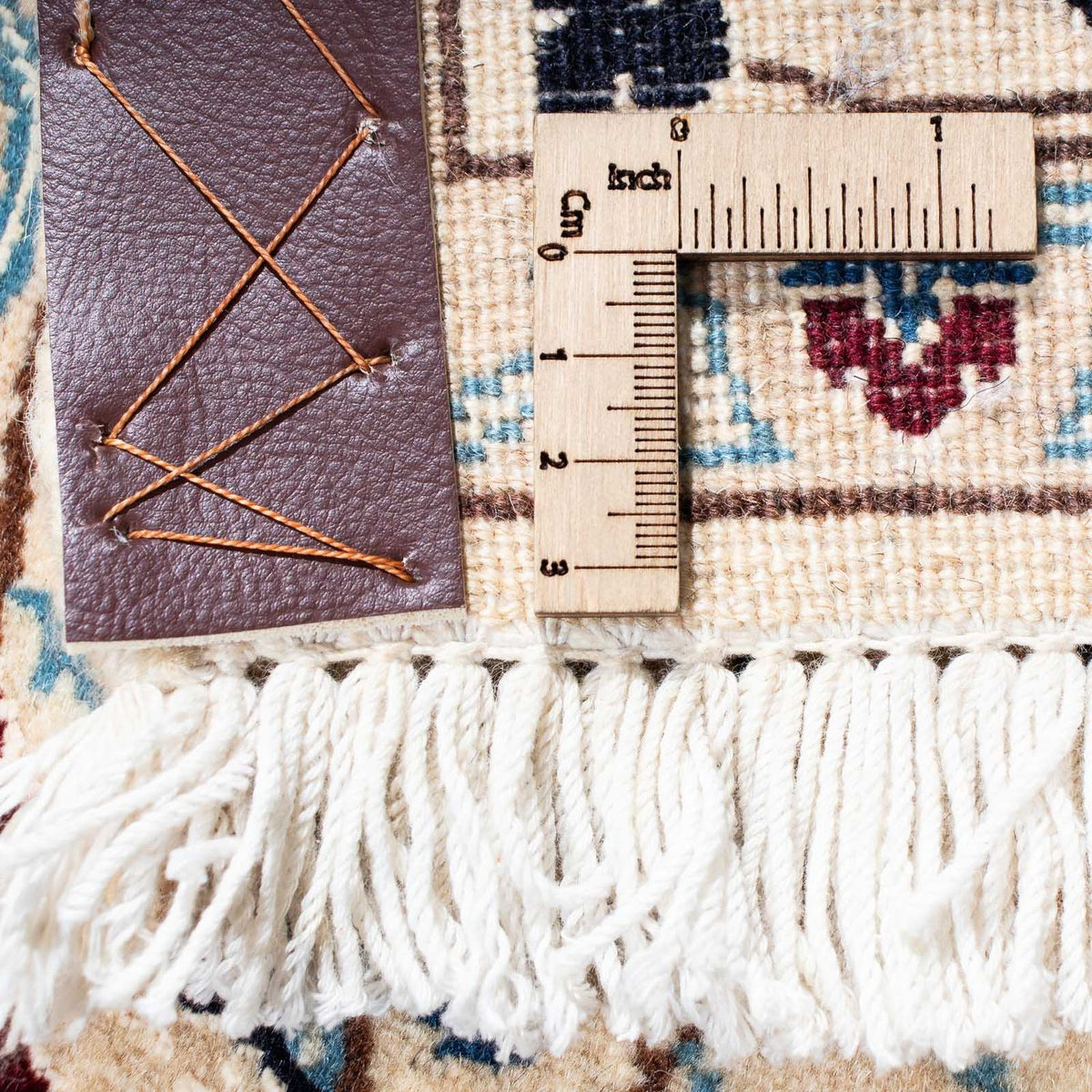 Dywan perski - Nain - Królewski - 175 x 113 cm - beżowy