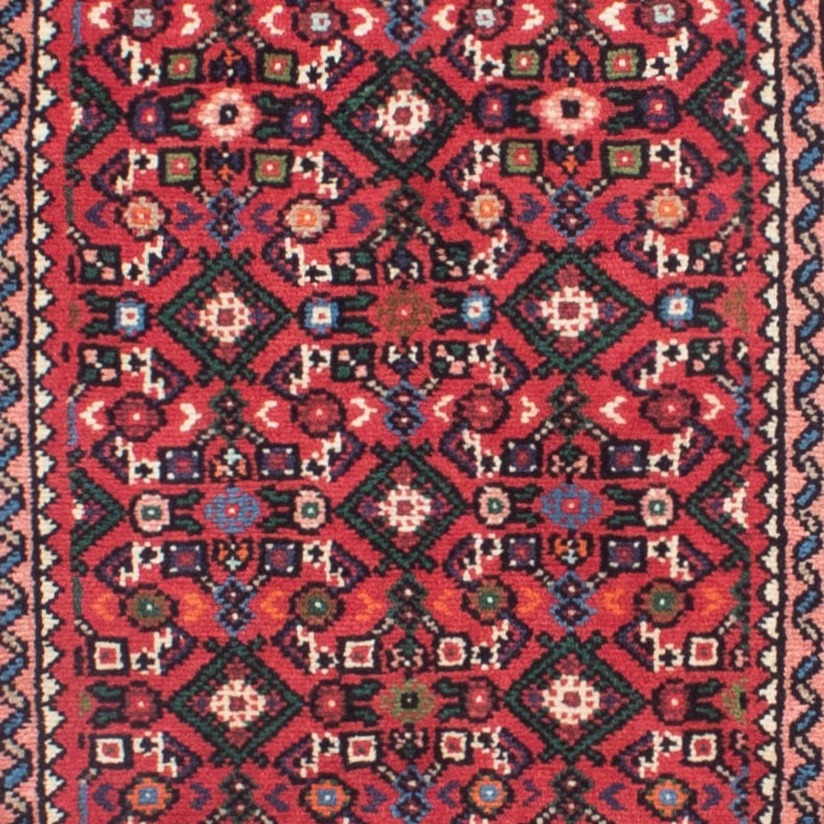 Biegacz Perski dywan - Nomadyczny - 285 x 78 cm - czerwony